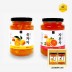 허니비푸드 꿀을 그린사람들 과일차 2종 B세트(유자차500g+자몽차500g)