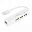 엑토 2 in 1 USB LAN 어댑터 허브 콤보 HUBL-01