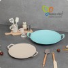 홈셰프 파르페 IH 칼라 그리들 2종(30cm+38cm), hc1102IB38