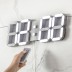 국산 플라이토 비앙코 인테리어 LED 벽시계 38cm 마블