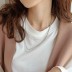 딸럽 써지컬스틸 써지컬 체인 목걸이 2줄-3줄 기부 후