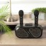 [슈틸루스터] ST-DM100 무선 듀얼 노래방 마이크 (블랙)