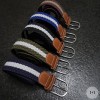 1+1 스위스커버 줄무늬 캐주얼벨트 (남녀공용) 5종 택1