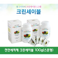 천연세척제 크린세이블 100g(스푼형)