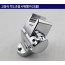 고정식 각도조절 샤워행거(크롬)