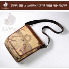 [이태리 명품 Le Voci] 르보치  PVC 고지도 메신져 백, LVKH-1207MS