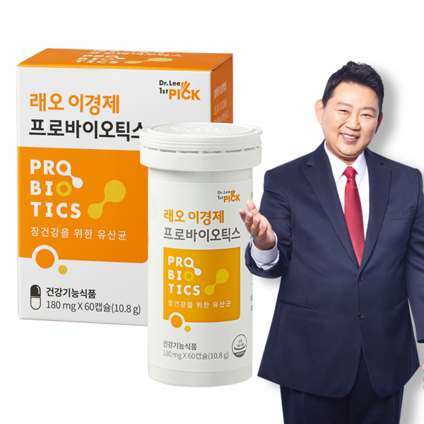 래오이경제 프리바이오틱스 180mg*60캡슐