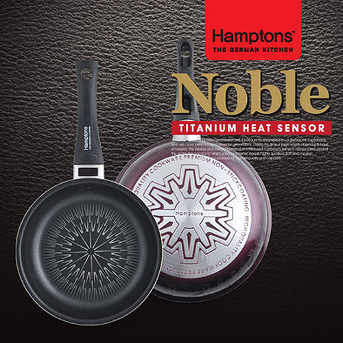 [Hamptons]독일햄튼 노블 티타늄 열센서 후라이팬 20cm