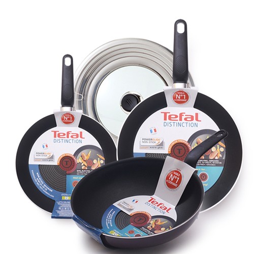[테팔] 부스트 디스팅션 파워글라이드코팅 후라이팬24+30cm+멀티팬28cm+멀티뚜껑