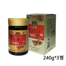 [한삼인] 발효홍삼고골드 240g*3병