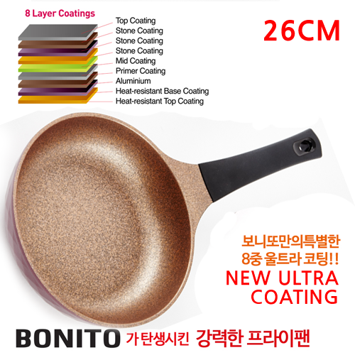 [보니또] 궁중 울트라코팅 IH 후라이팬 26cm