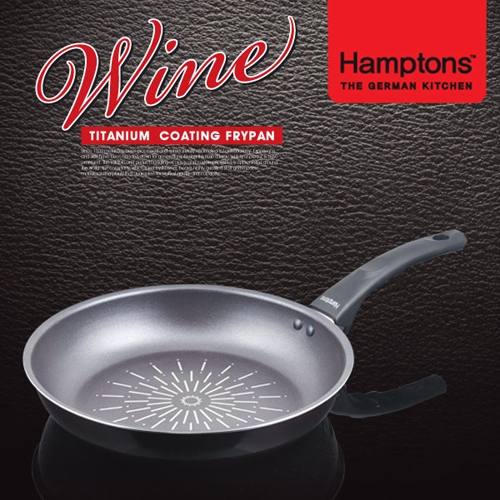 [Hamptons]독일 햄튼 와인 티타늄 인덕션 후라이팬 26cm HTW-26F