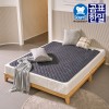 곰표한일 EMF 폰지 탄소 전기요 심플 블랙그레이_퀸더블 분리난방 PONGEE_SIMPLE_BLACKGREY_QD2