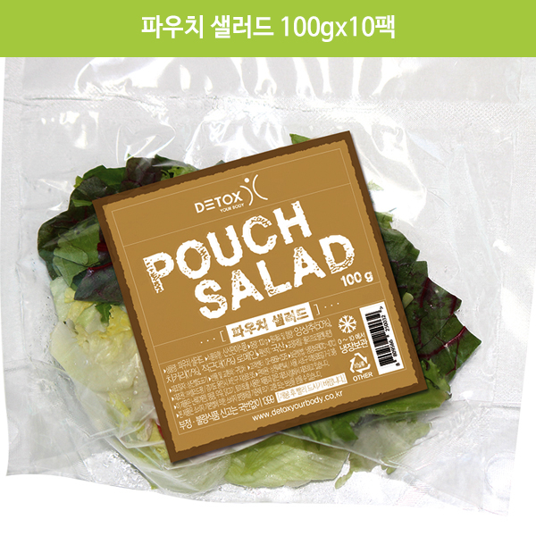 파우치 샐러드 100gX10팩