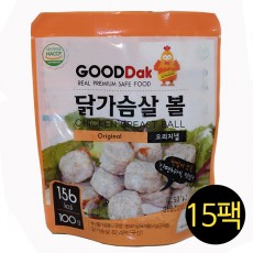 오리지널 닭가슴살볼 100gx15팩