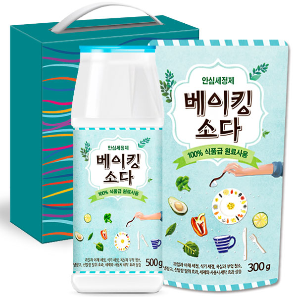 탑셰프베이킹소다500용기 300리필(2종)