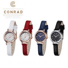 [CONRAD]콘라드 여성 가죽시계 CD001WL