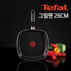 테팔 열센서 셰프드프랑스 그릴팬 26cm
