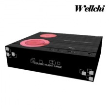 웰치 3구 하이브리드 전기렌지 KRD-HB240 + 판넬