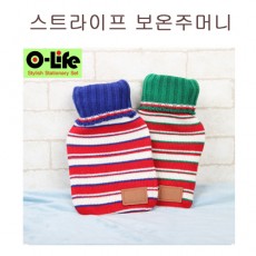 [O-life] 오라이프 냉온겸용 찜질 주머니(스트라이프)