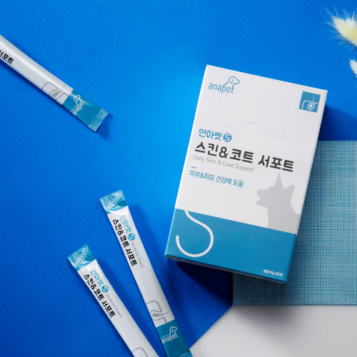 안아펫S 스킨&코트 서포트 30포 (60g)