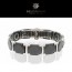 BELCARINO 벨카리노 게르마늄 팔찌 BC7001CSBK 은장