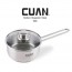 [CUAN] 쿠앤 바일레 스텐레스 냄비 16편수