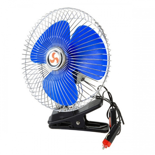 차량용선풍기 자동차선풍기 대형8인치 선풍기  (12V/ 24V)