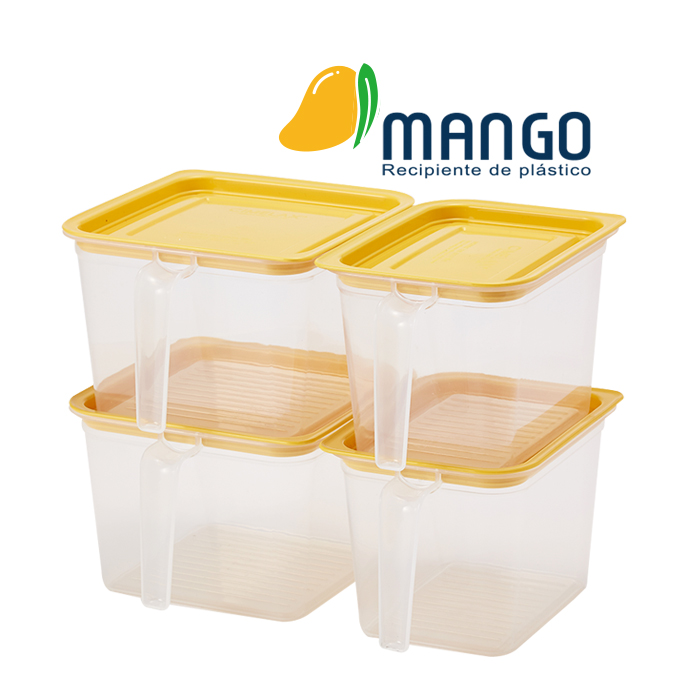 [씨밀렉스]망고 8P 손잡이용기+1.0L-2EA+1.4L-2EA