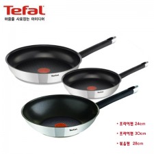 [테팔]이모션 3종 프라이팬 (24+30+WOK28)
