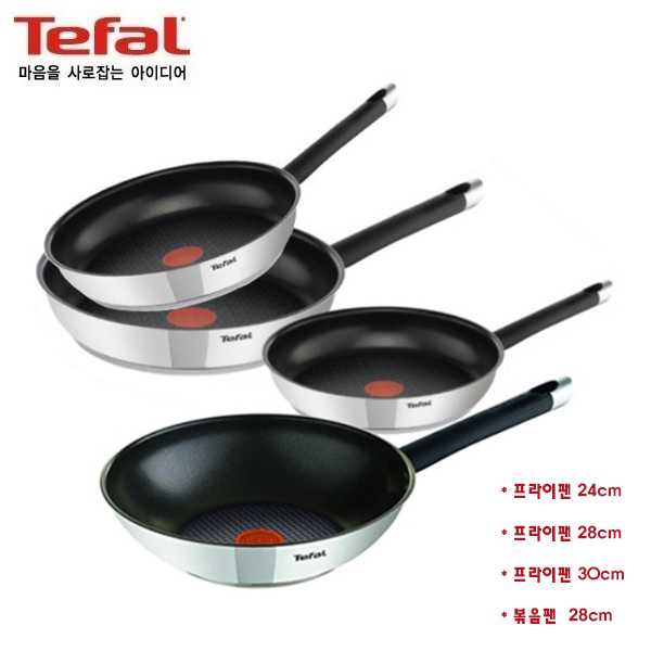[테팔]]이모션 4종프라이팬 (24+28+30+WOK28)