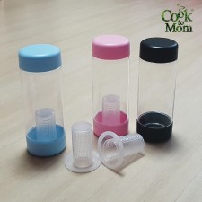 쿡투맘녹차보틀 395m * 3ea (핑크,블루,블랙)