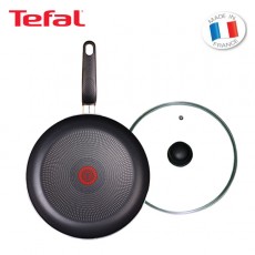 [테팔] 쿡이지 블랙 프라이팬 28cm+유리뚜껑 28cm TFC-CE8G