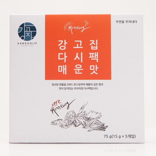 강고집 다시팩_매운맛 75g (15g*5개)