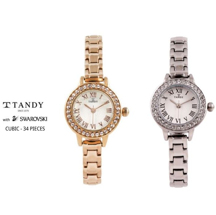 [TANDY]탠디 스와로브스키 여성시계 T4870