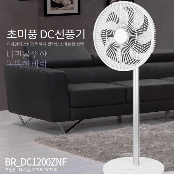 보랄 ZANELL 12인치 DC선풍기 BR-DC1200ZNF