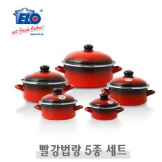 ELO 빨간법랑 5종 (낮은형)