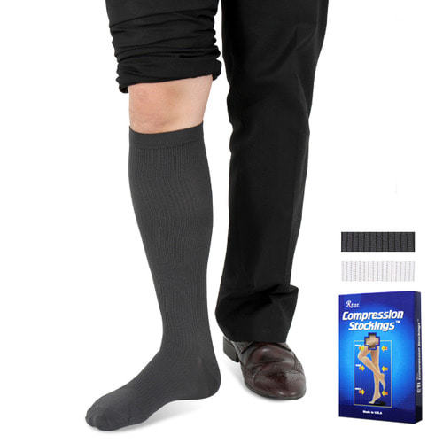 [도고100]도고 렉스타 압박양말(발막힘)골이 파인 양말형(20-30mmHg)