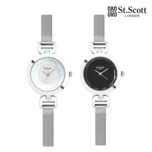 [St.Soott]세인트스코트 무빙스톤 워치 ST5012WTBK/WT