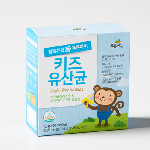 장튼튼한 우리아이 키즈유산균 1.5g*60포