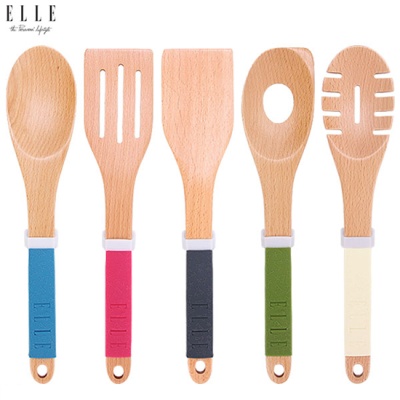 [ELLE]엘르 우드 주방 조리도구 5종 세트