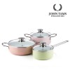 존탐스 마시멜 세라믹 인덕션 냄비 3종