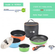 [리빙아트] Homesys 코펠세트7CS, lhs-07p