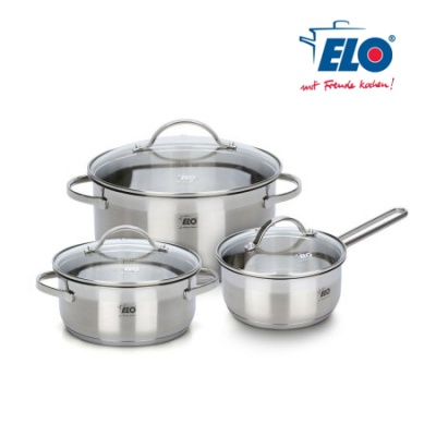 ELO 코바 3중바닥 스텐레스 냄비 3종(16cm편수,18cm양수,24cm곰솥)