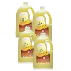 자연콕 섬유유연제 4000ml*4개