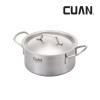 [CUAN] 쿠앤 헤닝 통3중 스텐레스 냄비 20양수