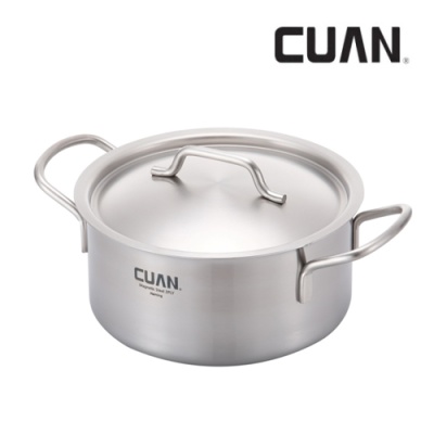 [CUAN] 쿠앤 헤닝 통3중 스텐레스 냄비 24양수
