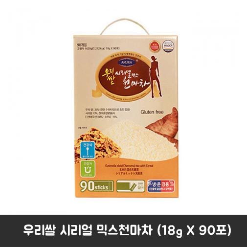 우리쌀 시리얼 믹스천마차 (18g X 90포)