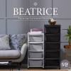 베아트리체 라벤더 라탄 디자인 서랍장 5단_색상선택 PBT-1026