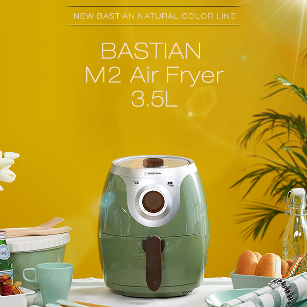 바스티안 M2 에어프라이어 3.5L (색상선택)